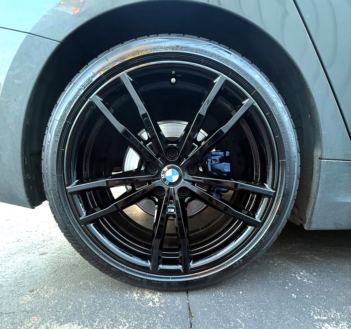 Wheel Repair & Respray — After